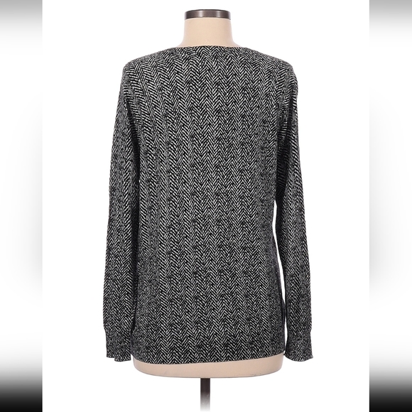 MICHAEL Michael Kors Black and White Sweater 60% cotton Size M - Picture 2 of 3